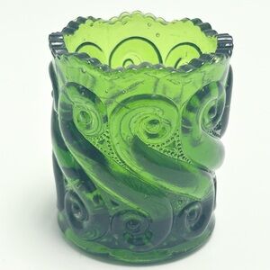 LG Wright - Vintage Toothpick Holder/Glass Tea-light Votive.